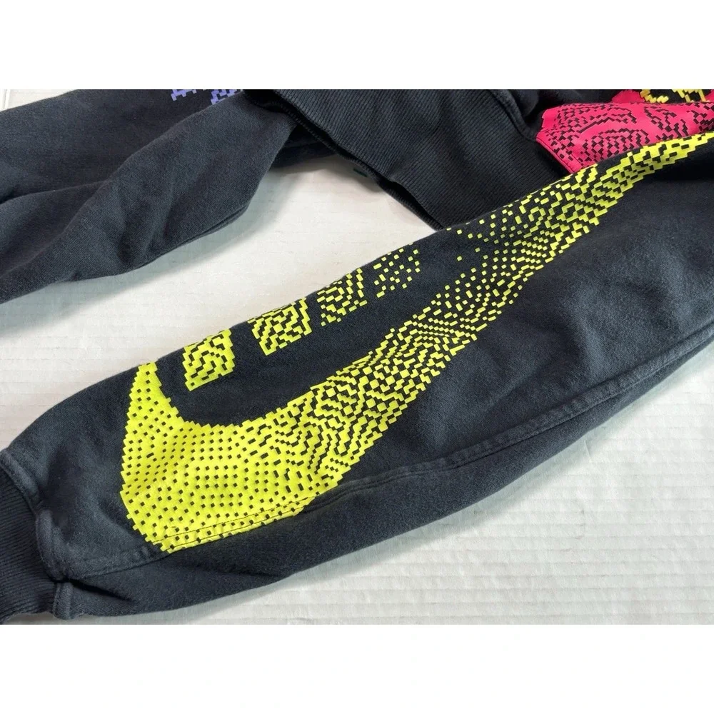 Nike‎ Sportswear Peace Graphic Hoodie CI3132-010 Black Multi Men's Small